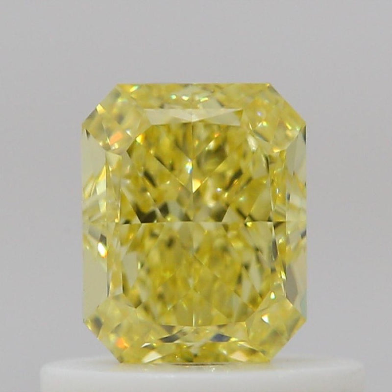 GIA 彩鑽 黃鑽 0.61ct Fancy Vivid Yellow