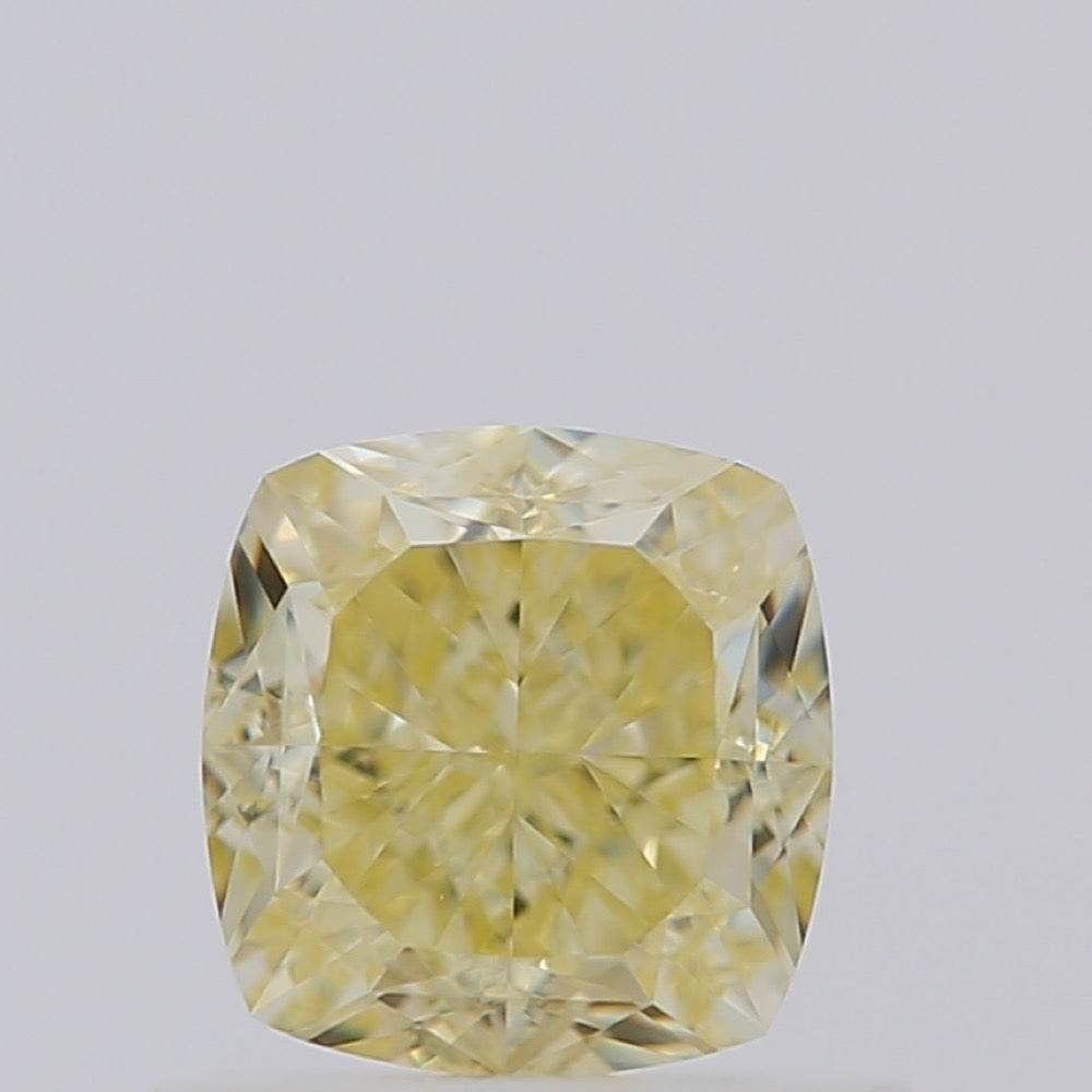 GIA 彩鑽 黃鑽 0.8ct Fancy Light Yellow