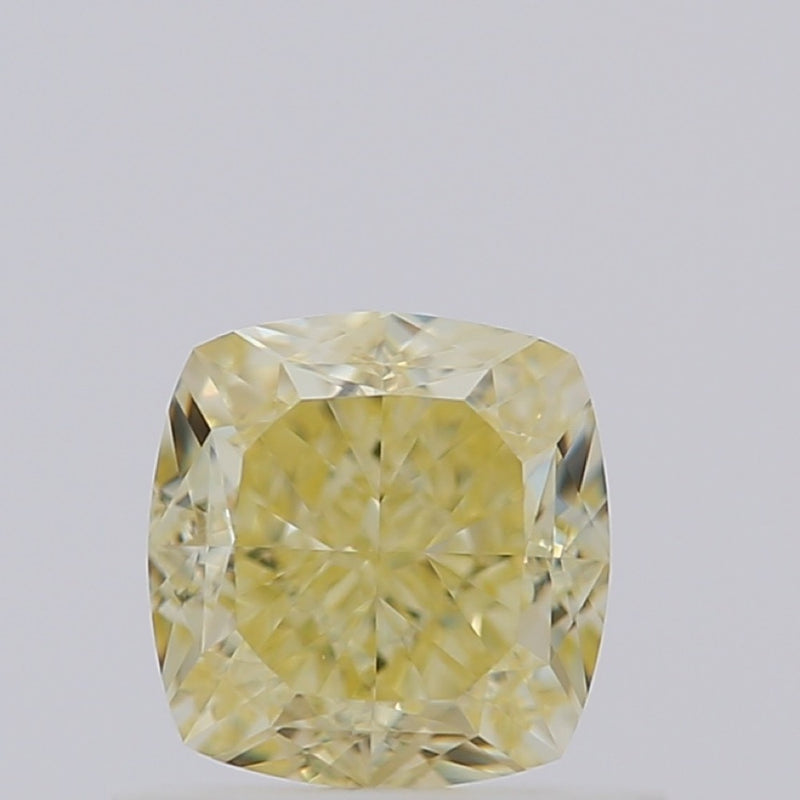 GIA 彩鑽 黃鑽 0.8ct Fancy Light Yellow