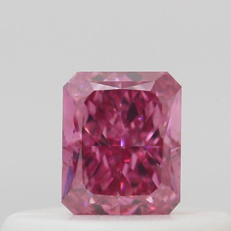 GIA 彩鑽 粉紅鑽 0.23ct Fancy Vivid Pink