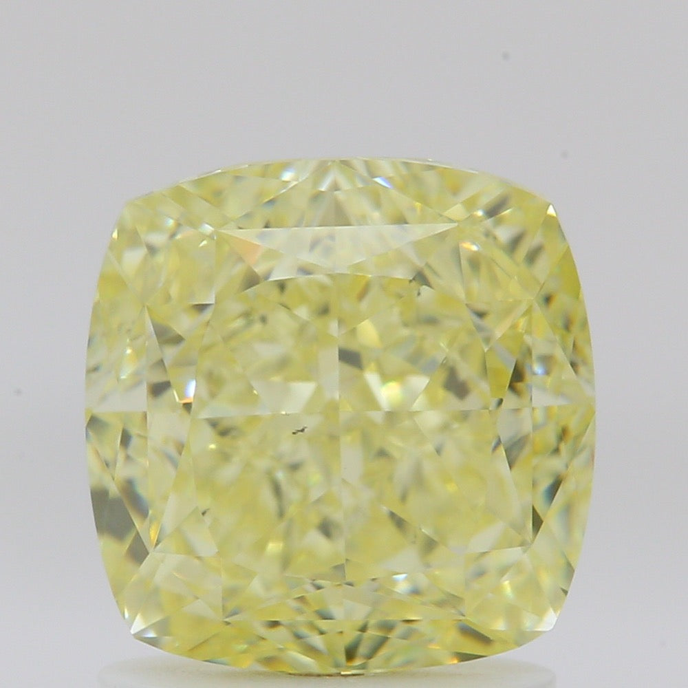 GIA 彩鑽 黃鑽 2.06ct Fancy Yellow