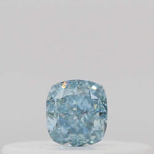 GIA Fancy Colour Diamond 0.11ct Fancy Intense Green-blue