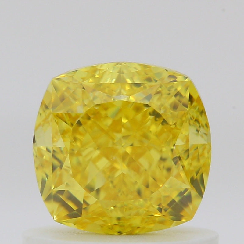 GIA 彩鑽 黃鑽 1.01ct Fancy Vivid Yellow