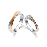 18K Wedding Band Pair 81307-R1957A