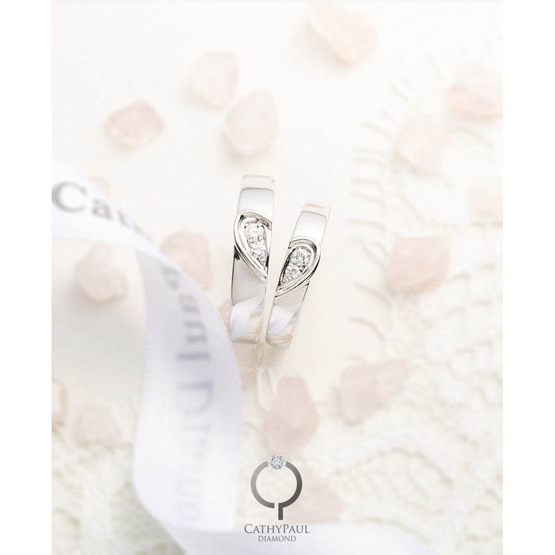 18K Wedding Band Pair 81331