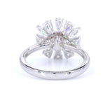 18K White Gold 0.09ct Pink Diamond Ring