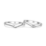 18K Wedding Band Pair 81693-R409