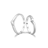 18K Wedding Band Pair 81693-R409