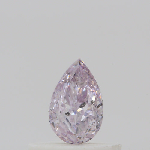 GIA 彩鑽 粉紅鑽 0.3ct Fancy Light Purplish Pink
