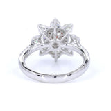 18K White Gold 0.13ct Pink Diamond Ring