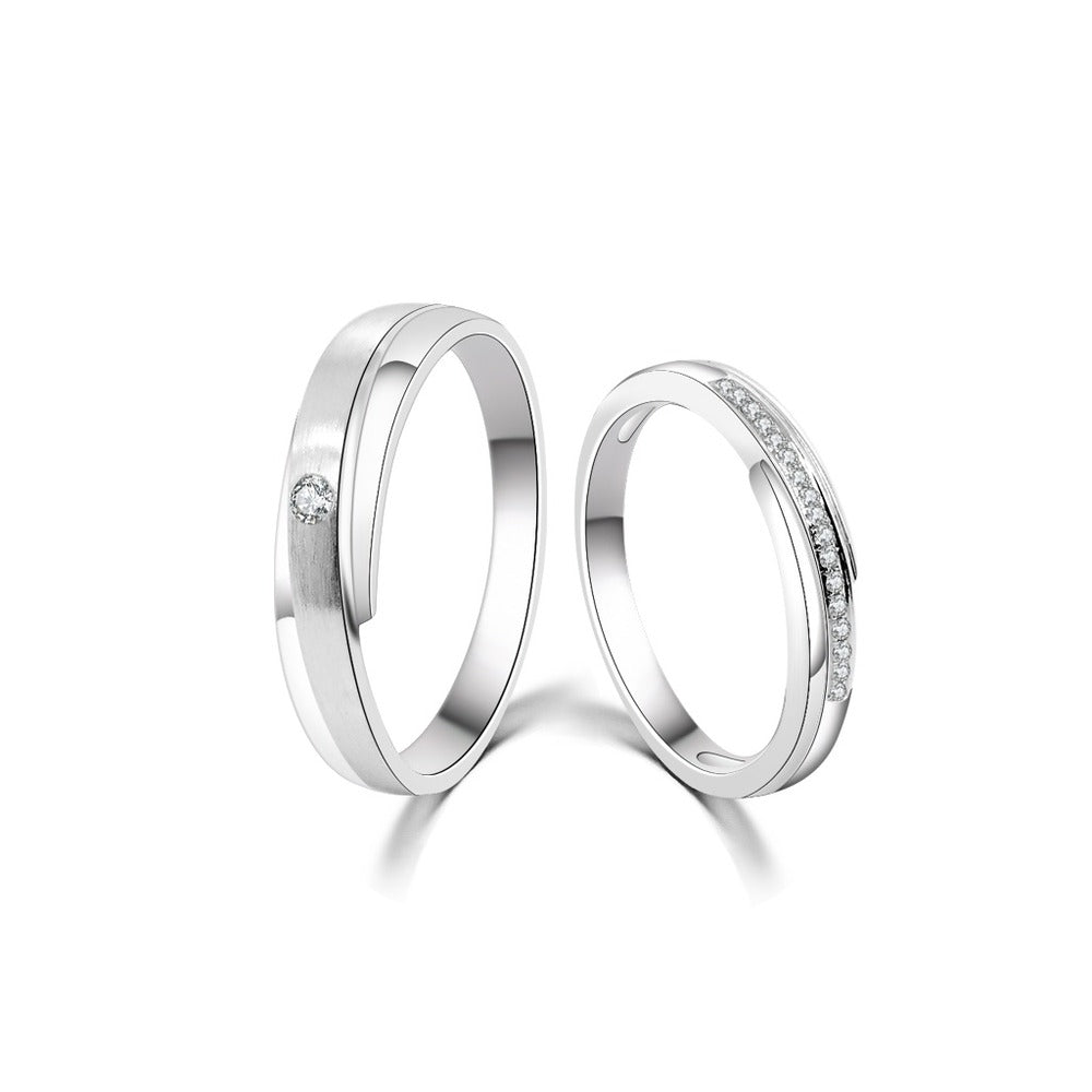 18K Wedding Band Pair 82288