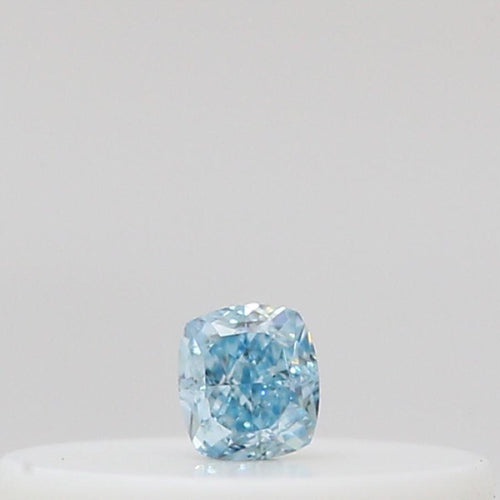 GIA Fancy Colour Diamond 0.03ct Fancy Intense Green-blue