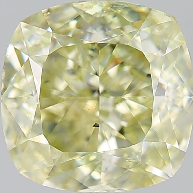 GIA 彩鑽 綠鑽 2.22ct Fancy Yellow-green