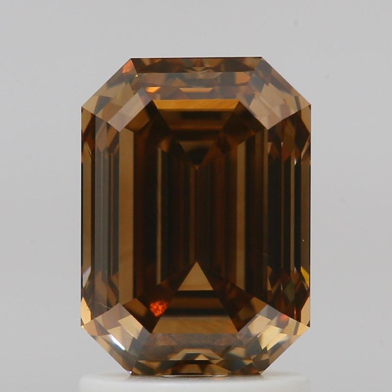 GIA 彩鑽 啡鑽 2.01ct Fancy Dark Orangy Brown
