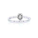 18K White Gold 0.13ct Pink Diamond Ring