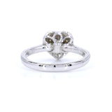 18K White Gold 0.15ct Pink Diamond Ring