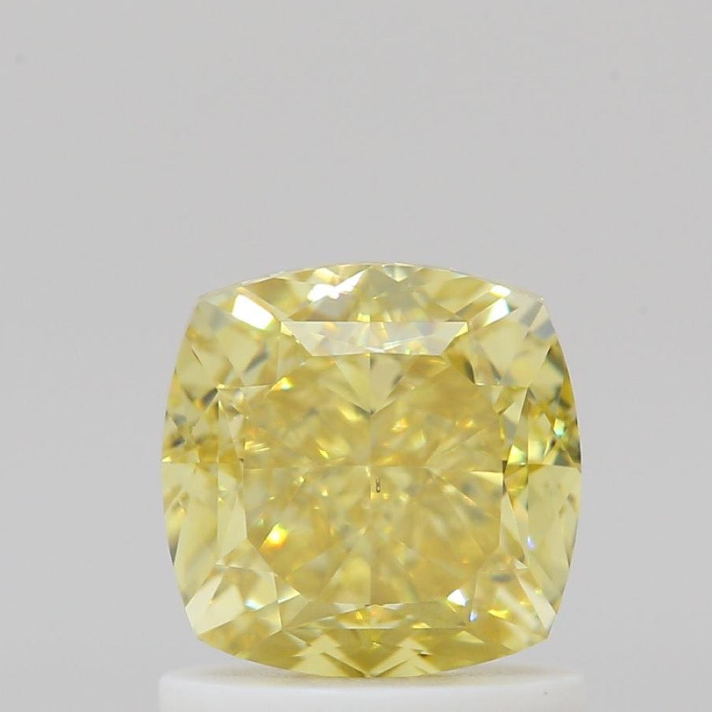 GIA 彩鑽 黃鑽 1.31ct Fancy Intense Yellow