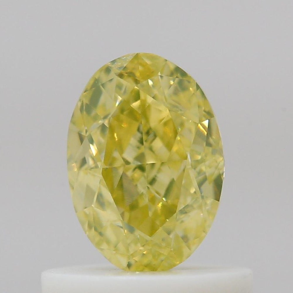 GIA 彩鑽 黃鑽 0.7ct Fancy Yellow
