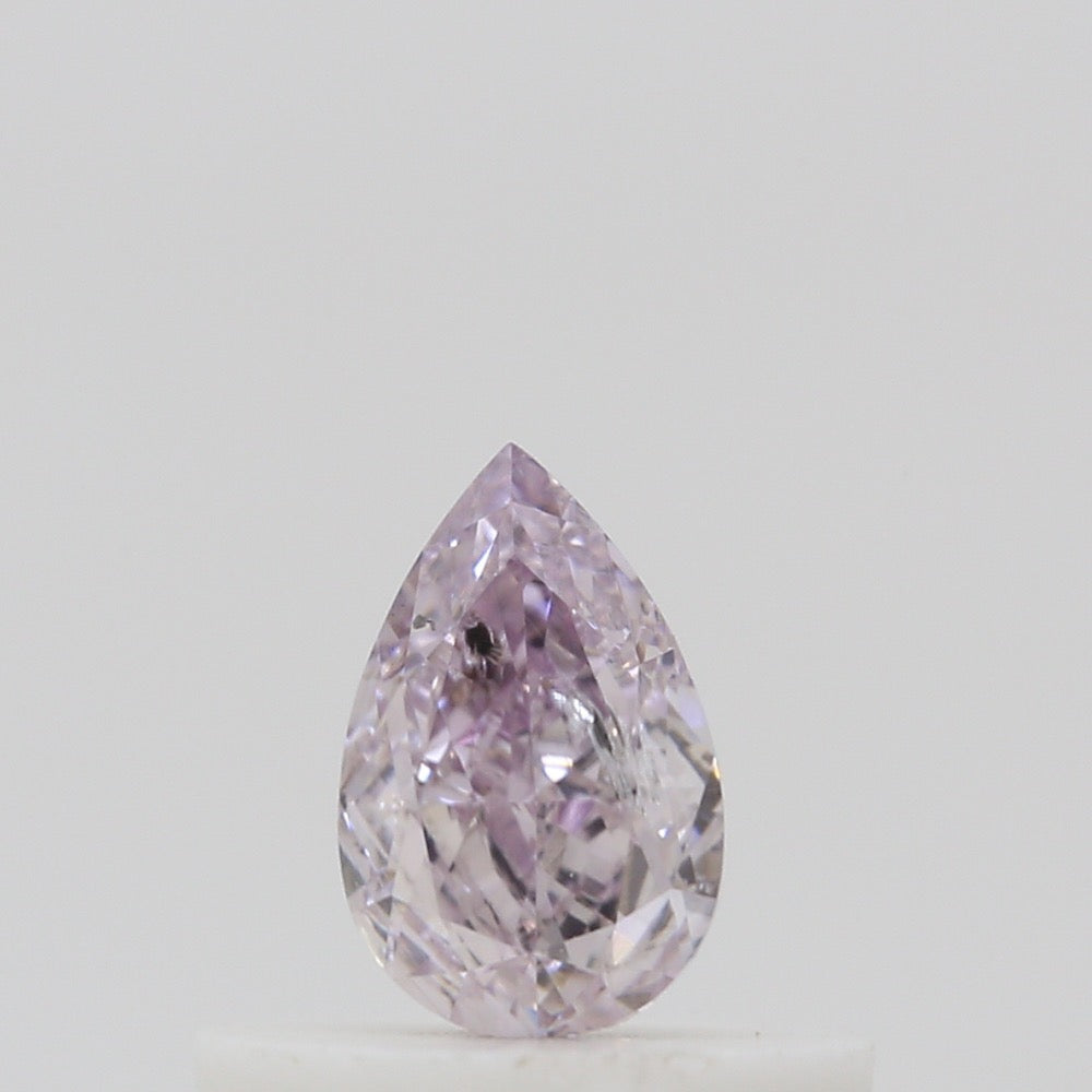 GIA 彩鑽 粉紅鑽 0.31ct Fancy Brownish Purple-pink