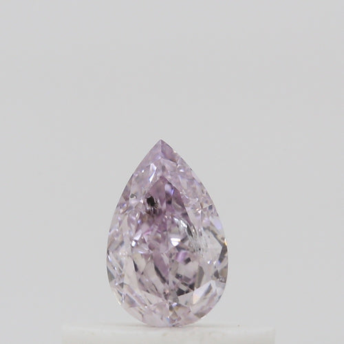 GIA 彩鑽 粉紅鑽 0.31ct Fancy Brownish Purple-pink
