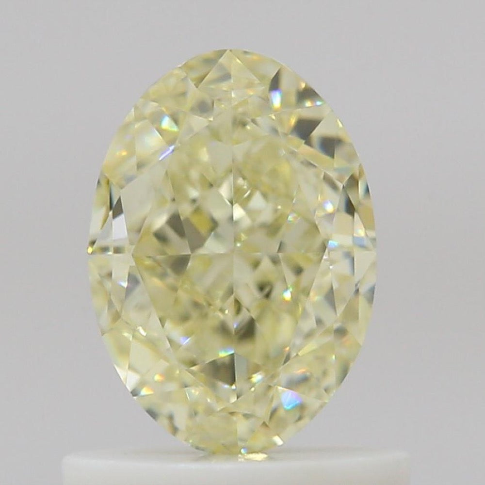 GIA 天然鑽石 橢圓形 1.01ct W-X VS2