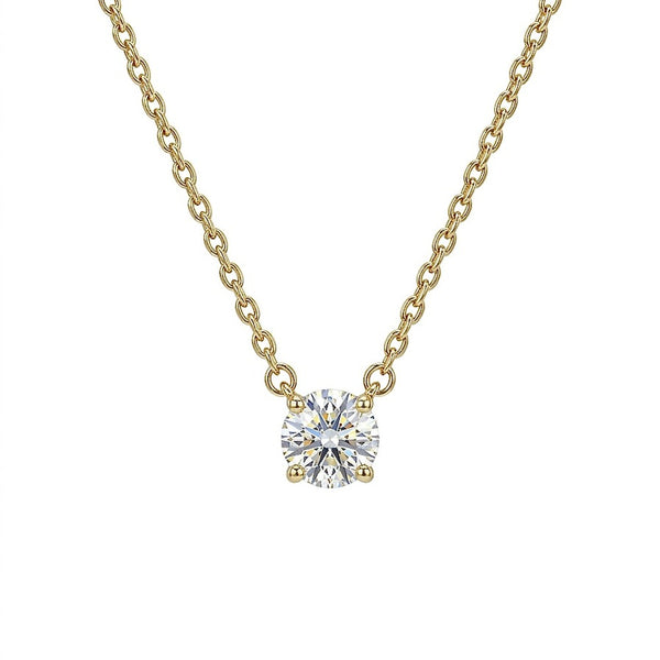 18K鍍金 0.22ct 培育鑽石吊咀（87680）