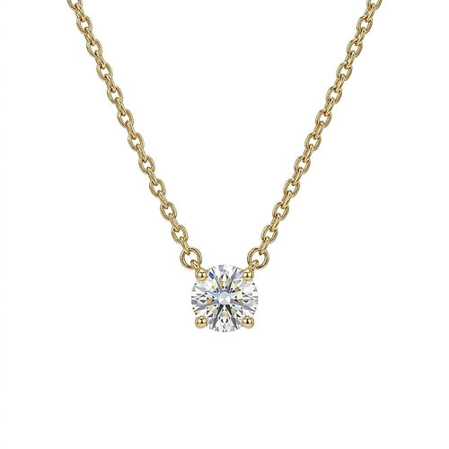 18K鍍銀 0.22ct 培育鑽石吊咀（87680）