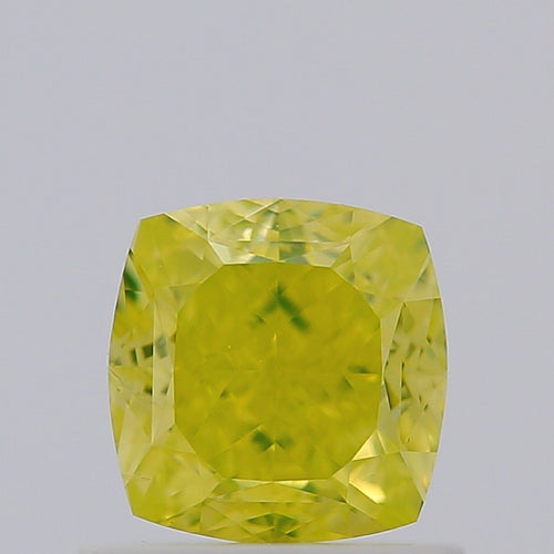GIA Fancy Colour Diamond 1.01ct Fancy Intense Greenish Yellow