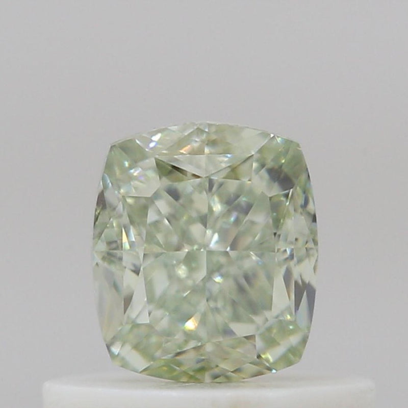 GIA 彩鑽 綠鑽 0.54ct Fancy Yellow-green