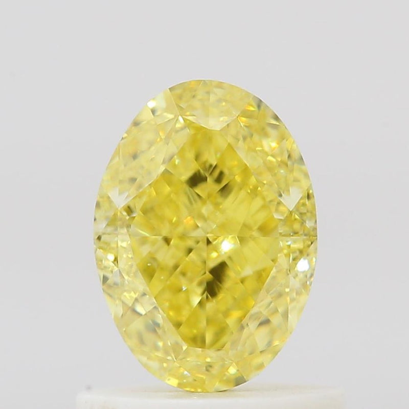 GIA 彩鑽 黃鑽 1ct Fancy Intense Yellow