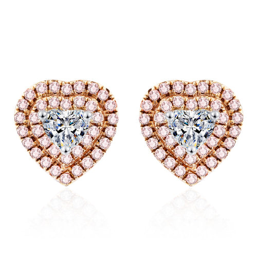18K White Gold 0.31ct Diamond Earrings