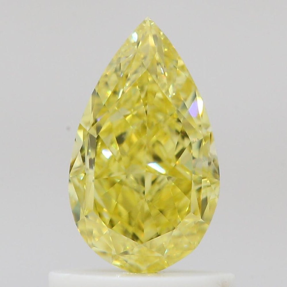 GIA 彩鑽 黃鑽 1.01ct Fancy Intense Yellow