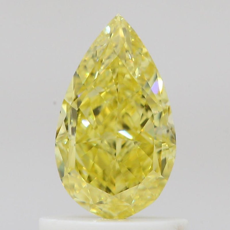 GIA 彩鑽 黃鑽 1.01ct Fancy Intense Yellow