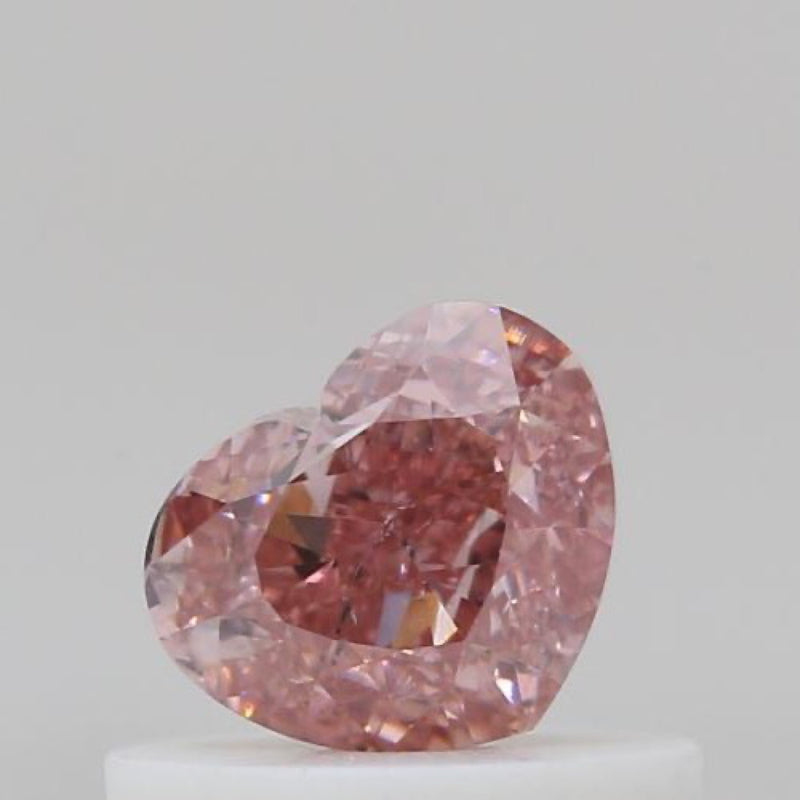 GIA 彩鑽 粉紅鑽 0.5ct Fancy Intense Pink