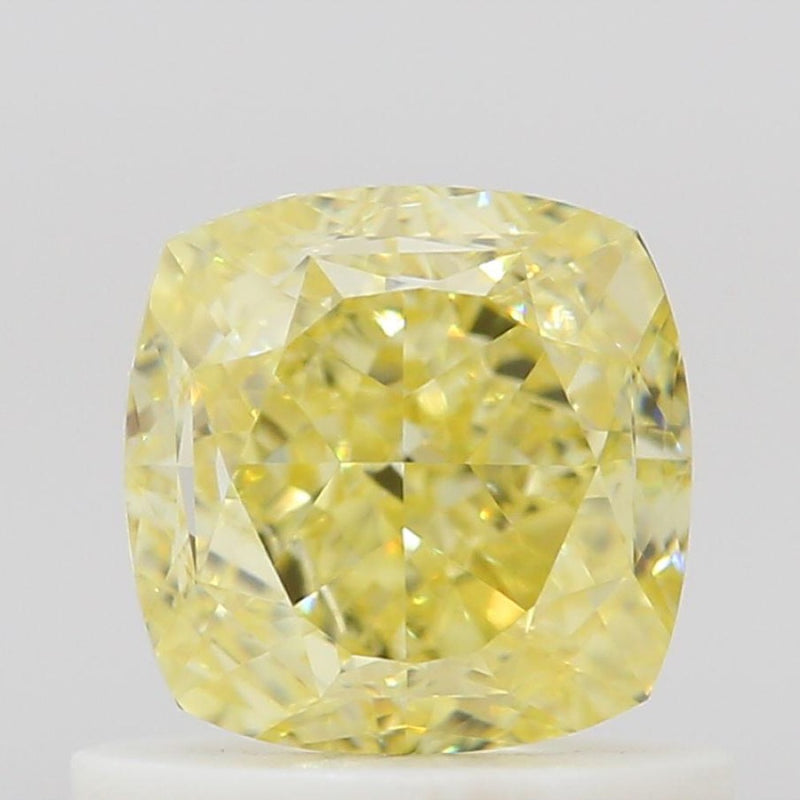 GIA 彩鑽 黃鑽 1ct Fancy Intense Yellow