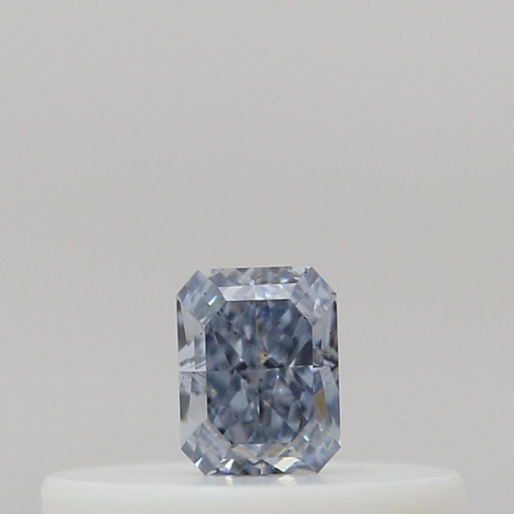 GIA 彩鑽 藍鑽 0.09ct Fancy Intense Blue