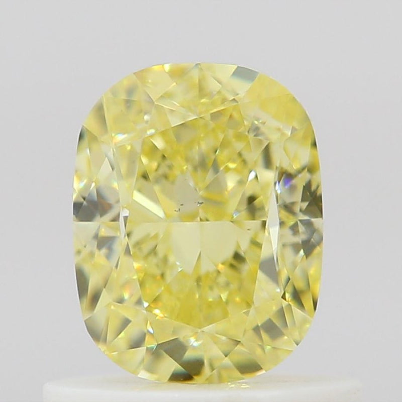 GIA 彩鑽 黃鑽 1.01ct Fancy Intense Yellow