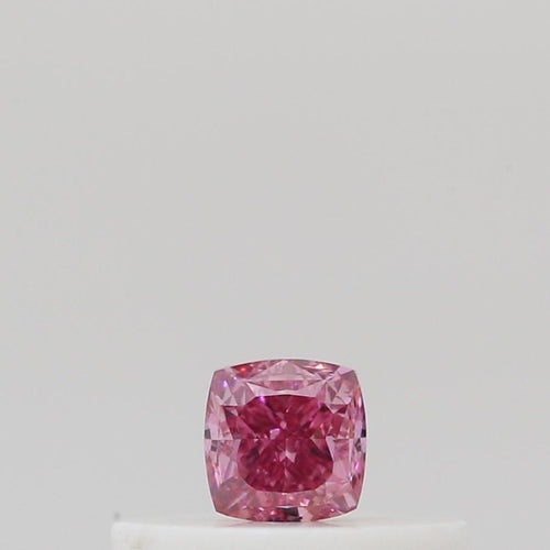 GIA 彩鑽 粉紅鑽 0.15ct Fancy Vivid Purplish Pink