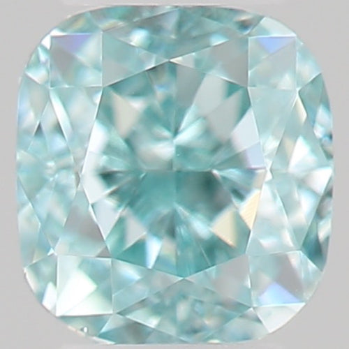 GIA Fancy Colour Diamond 0.14ct Fancy Intense Blue-green