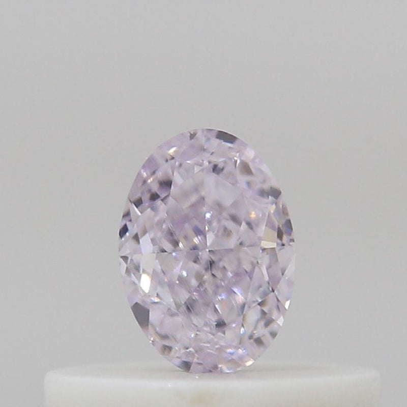 GIA 彩鑽 紫鑽 0.26ct Fancy Light Pinkish Purple