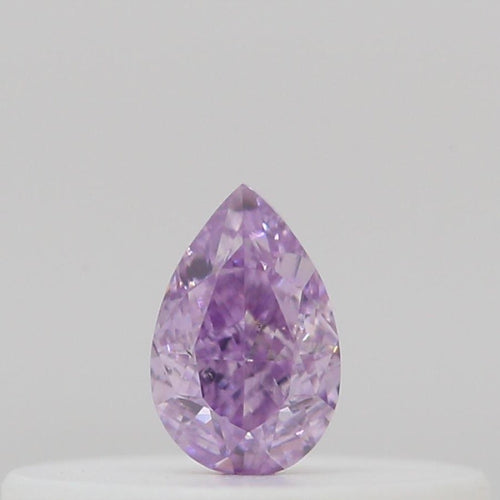 GIA Fancy Colour Diamond 0.1ct Fancy Intense Pinkish Purple