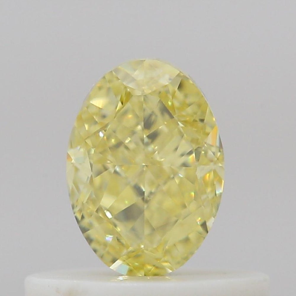 GIA 彩鑽 黃鑽 0.5ct Fancy Yellow