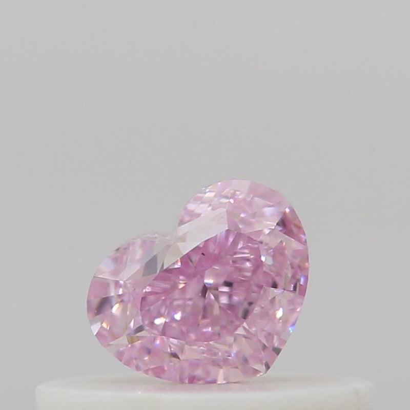 GIA 彩鑽 粉紅鑽 0.29ct Fancy Intense Purple-pink