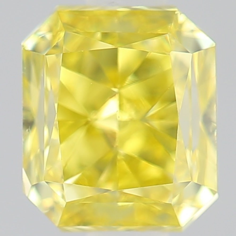 GIA 彩鑽 黃鑽 1ct Fancy Vivid Yellow