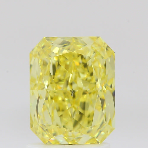 GIA 彩鑽 黃鑽 2ct Fancy Intense Yellow