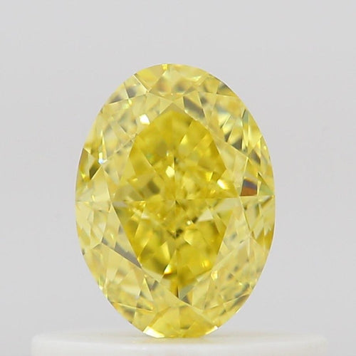 GIA Fancy Colour Diamond 0.53ct Fancy Vivid Yellow