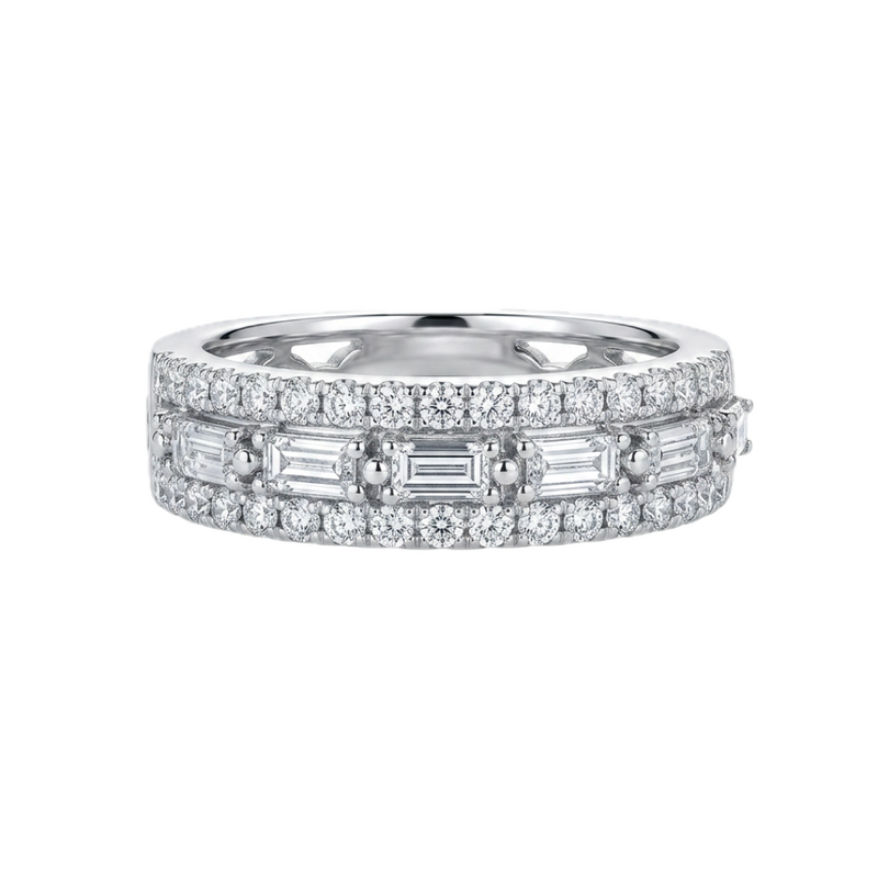 18K White Gold 0.39ct Diamond Ring