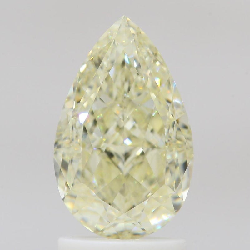 GIA Natural Diamond Pear 2.09ct U-V VVS2
