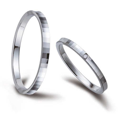 Timeless Ones Wedding Band Pair 06