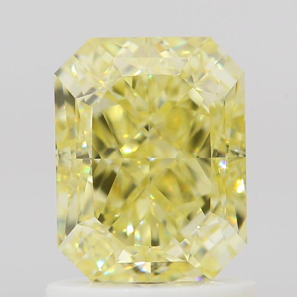 GIA 彩鑽 黃鑽 1.3ct Fancy Yellow